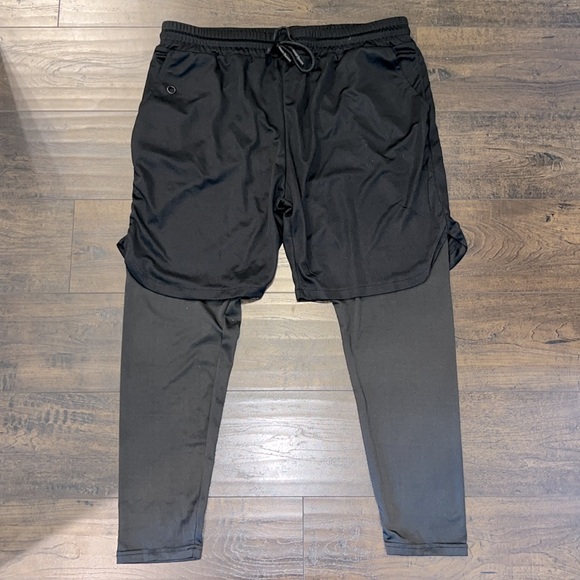 2-in-1 Athletic Running Pants - Picture 2 of 8